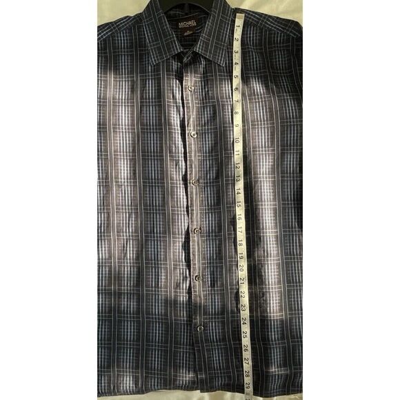 Michael Kors Button Down Long Sleeve Men's‎ Shirt - Size XL - Picture 5 of 7